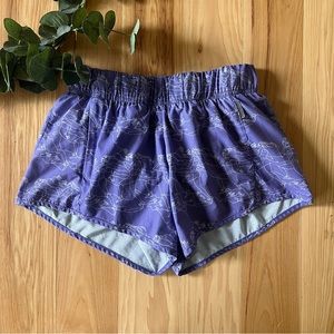 Oiselle Distance Running Shorts - Limited Runner Print | Women’s Size 4
